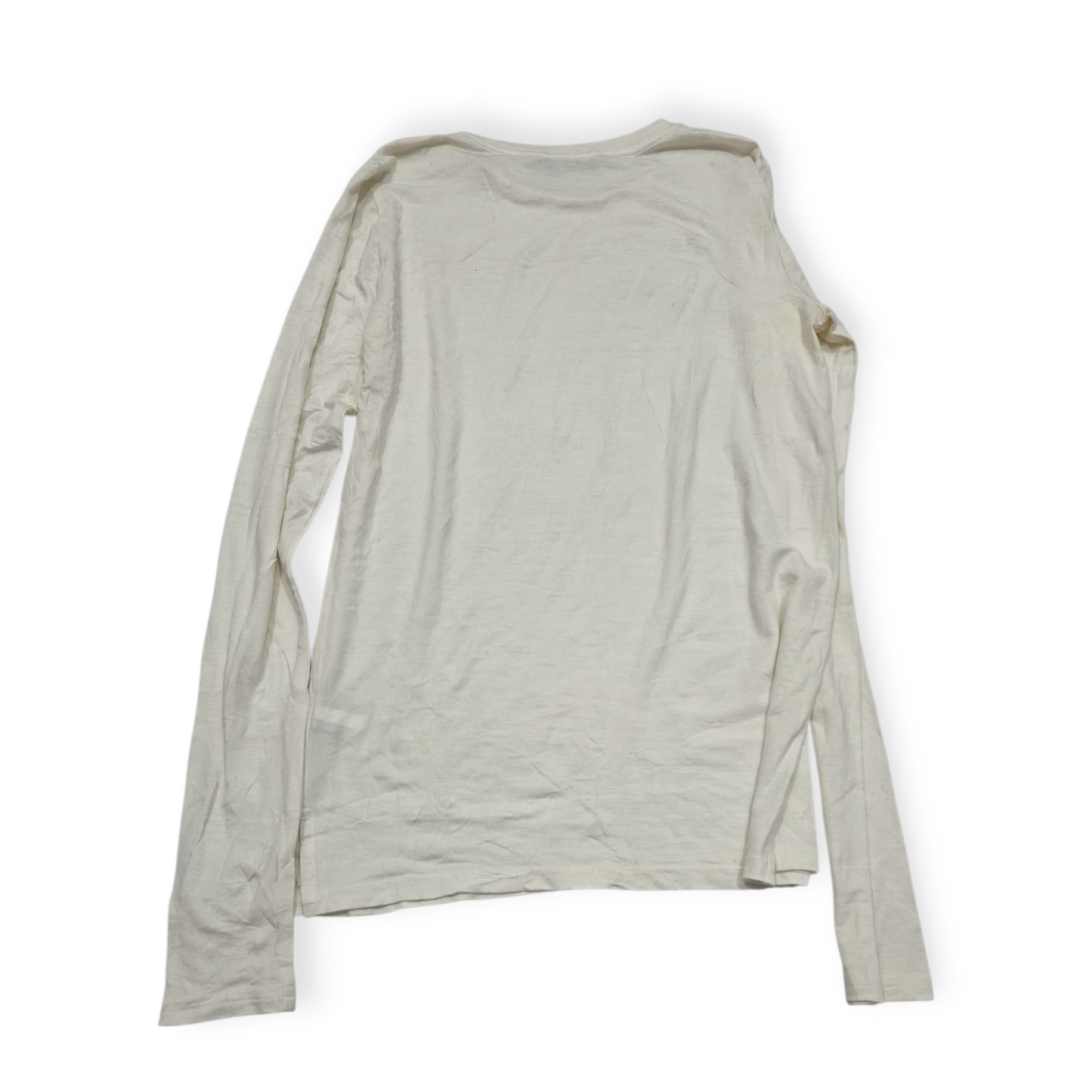 Playera Polo Ralph Lauren Manga Larga Grande L Color Beige