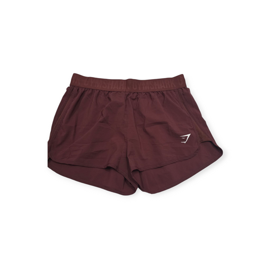 Short Gymshark Grande L Color Vino De Mujer