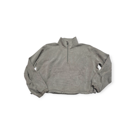 Sudadera Corta Lululemon De Mujer Talla 14 Color Gris