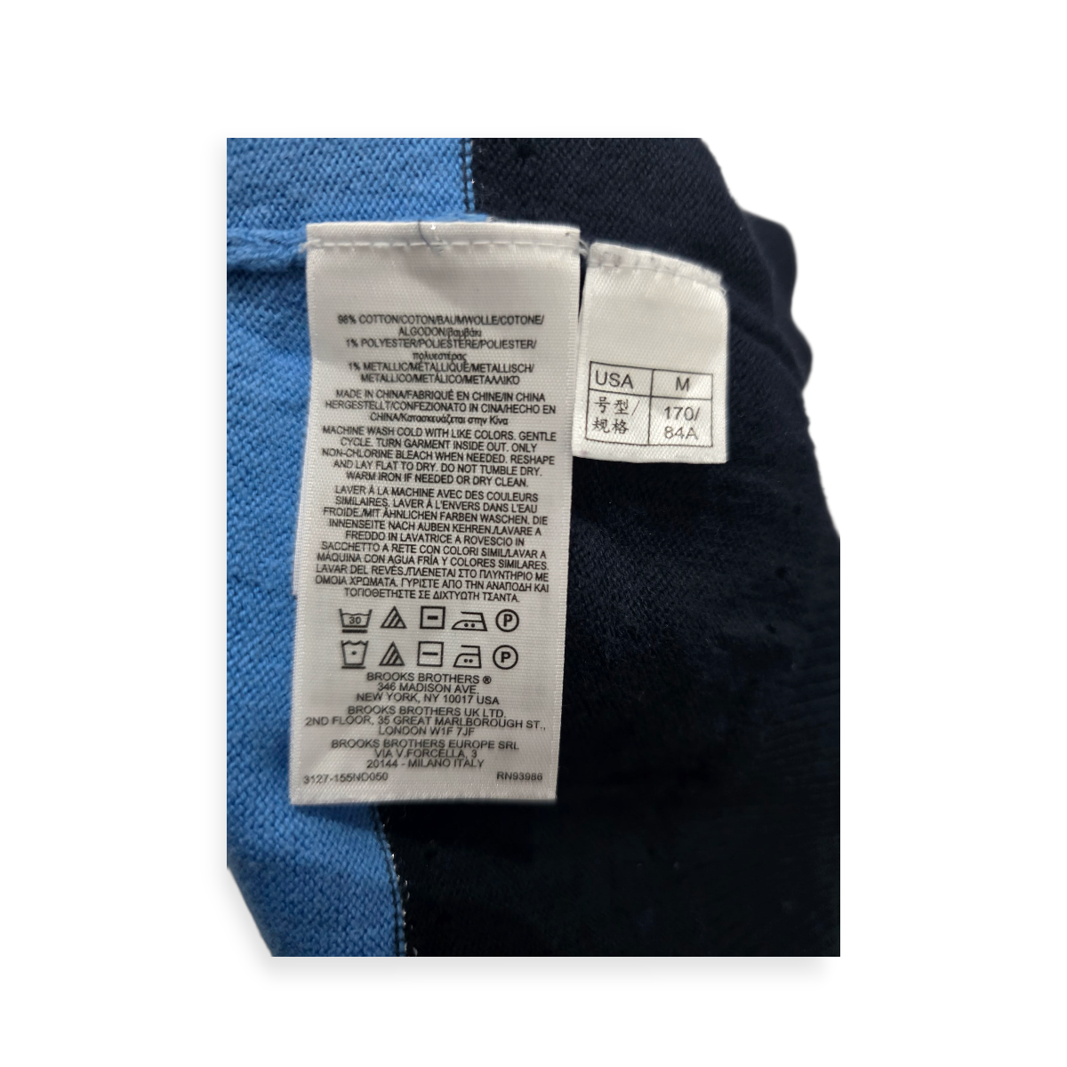 Sueter Brooks Brothers De Mujer Mediana M Rayas Azul Rojo