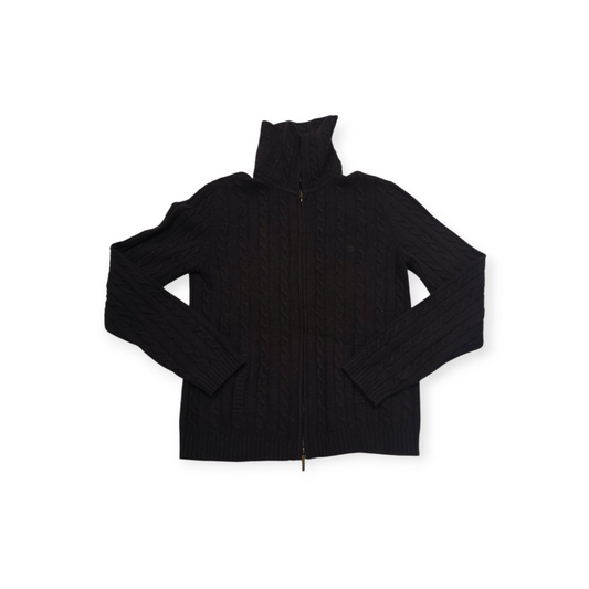 Sueter Ralph Lauren De Lana Con Angora De Mujer Color Cafe