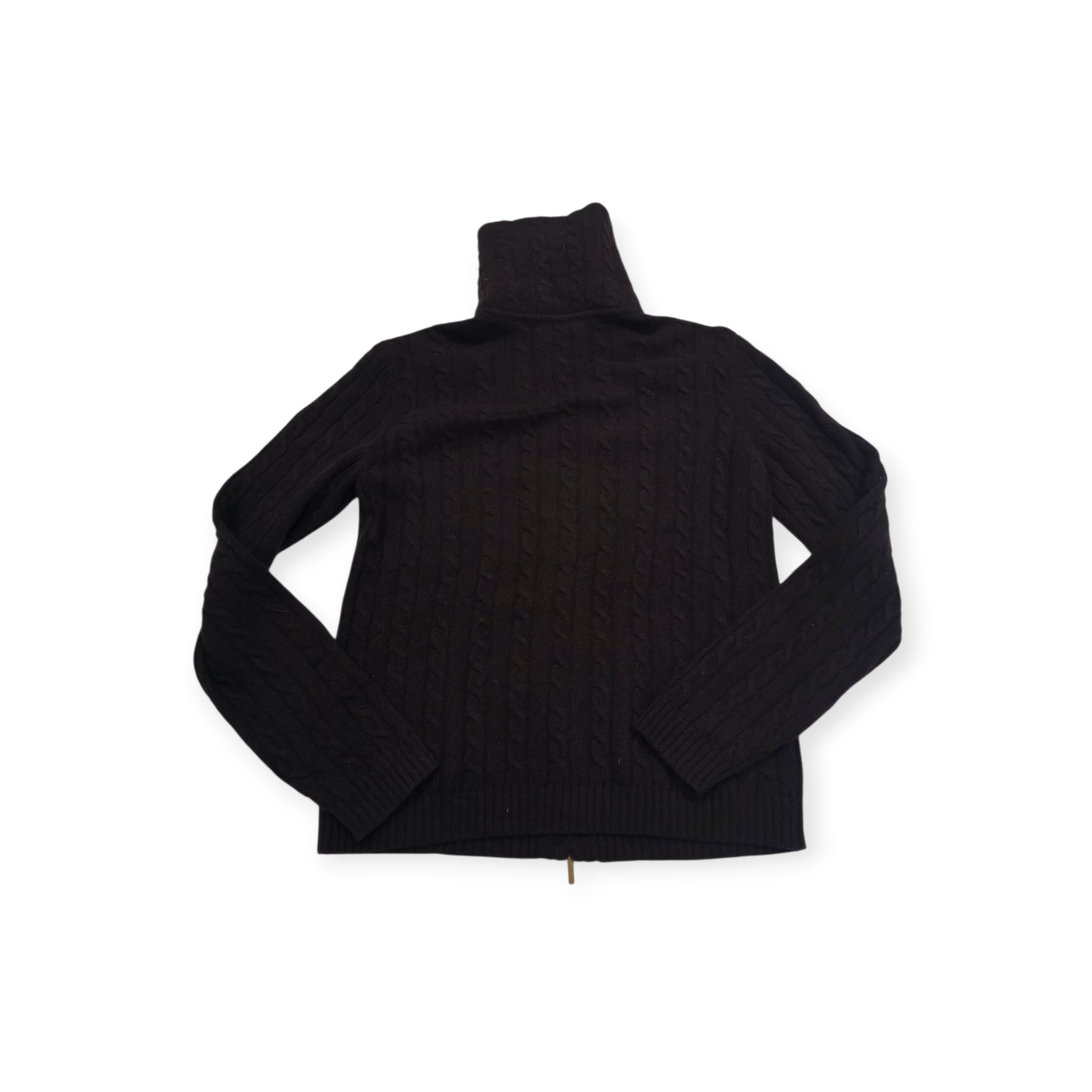 Sueter Ralph Lauren De Lana Con Angora De Mujer Color Cafe