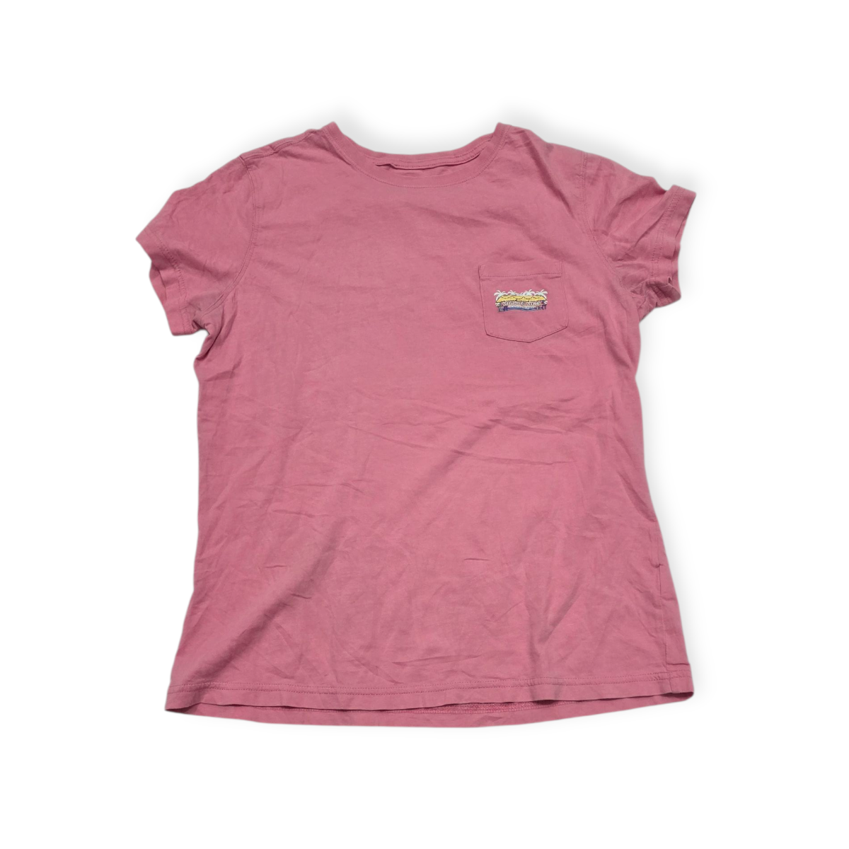 Playera Vineyard Vines Chico S Rosa Manga Corta De Mujer