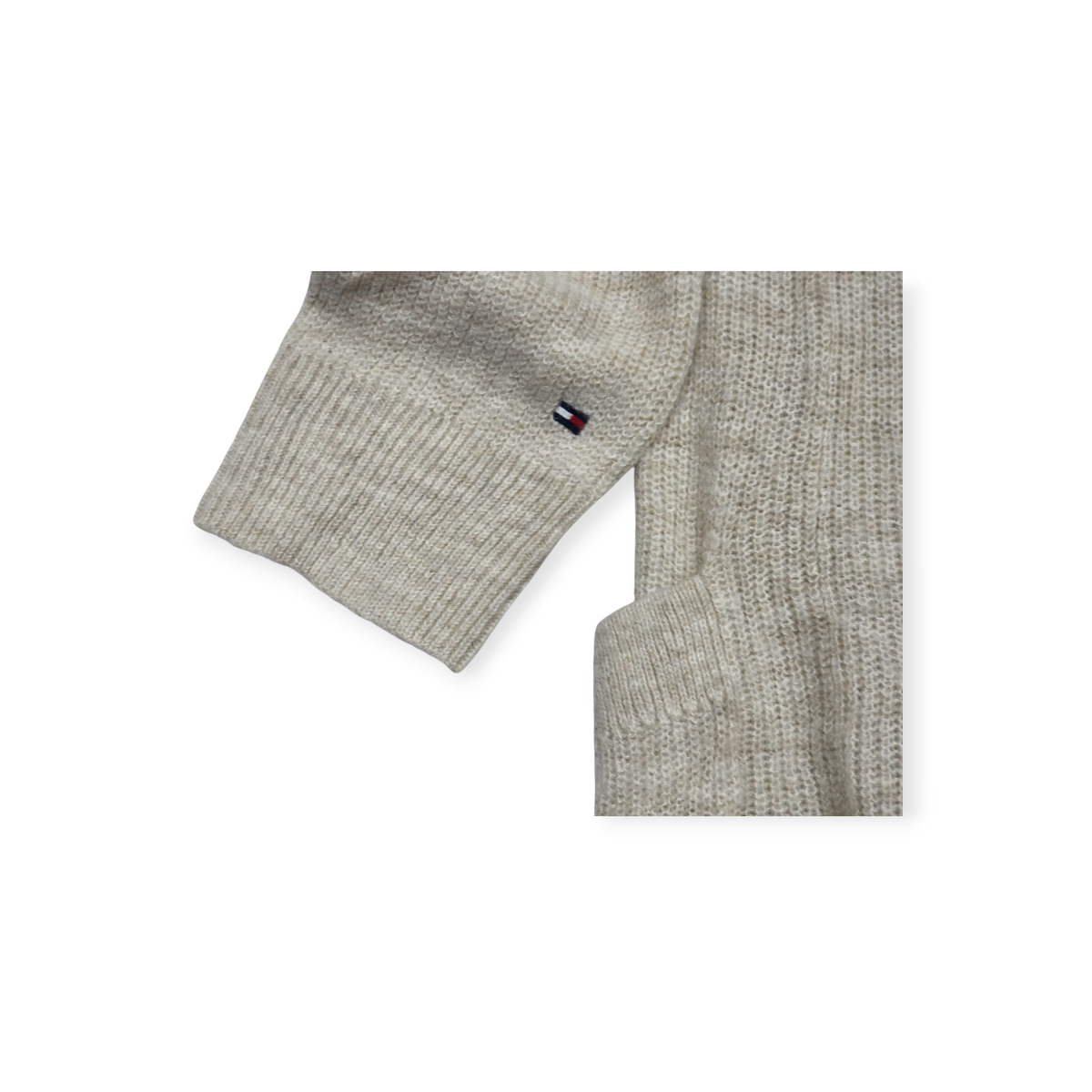 Cardigan Tommy Hilfiger Xs Color Crema De Mujer