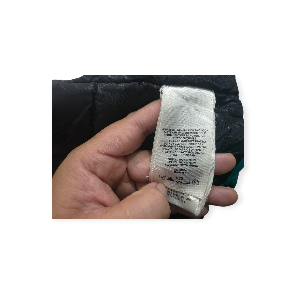 Chamarra Impermeable Columbia Chico S Azul De Mujer