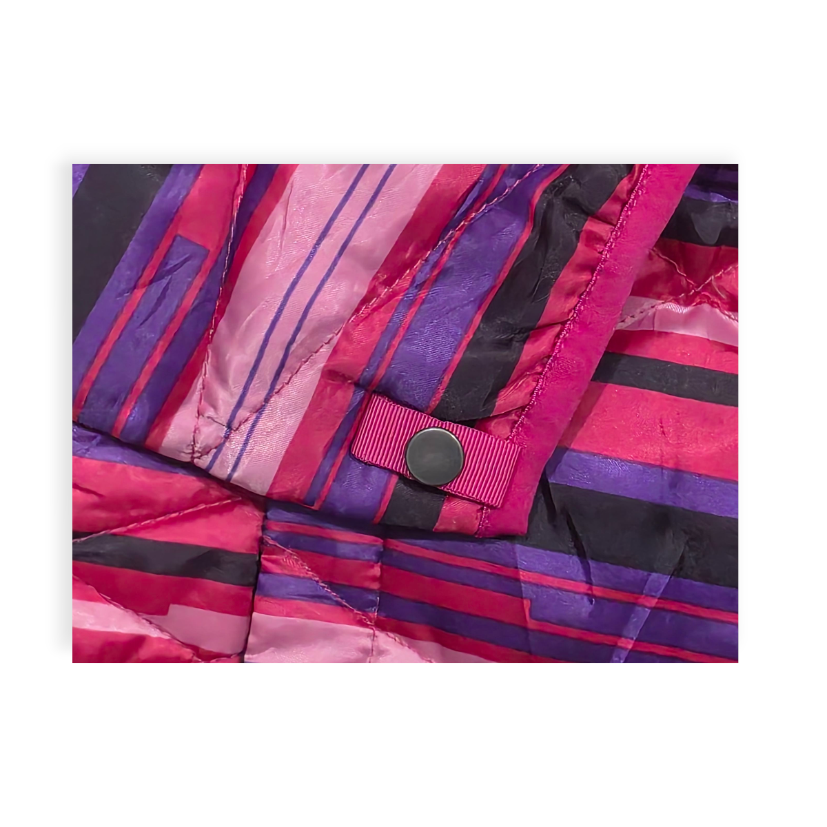 Chamarra The North Face 550 Xl Adolescente Rosa Con Negro