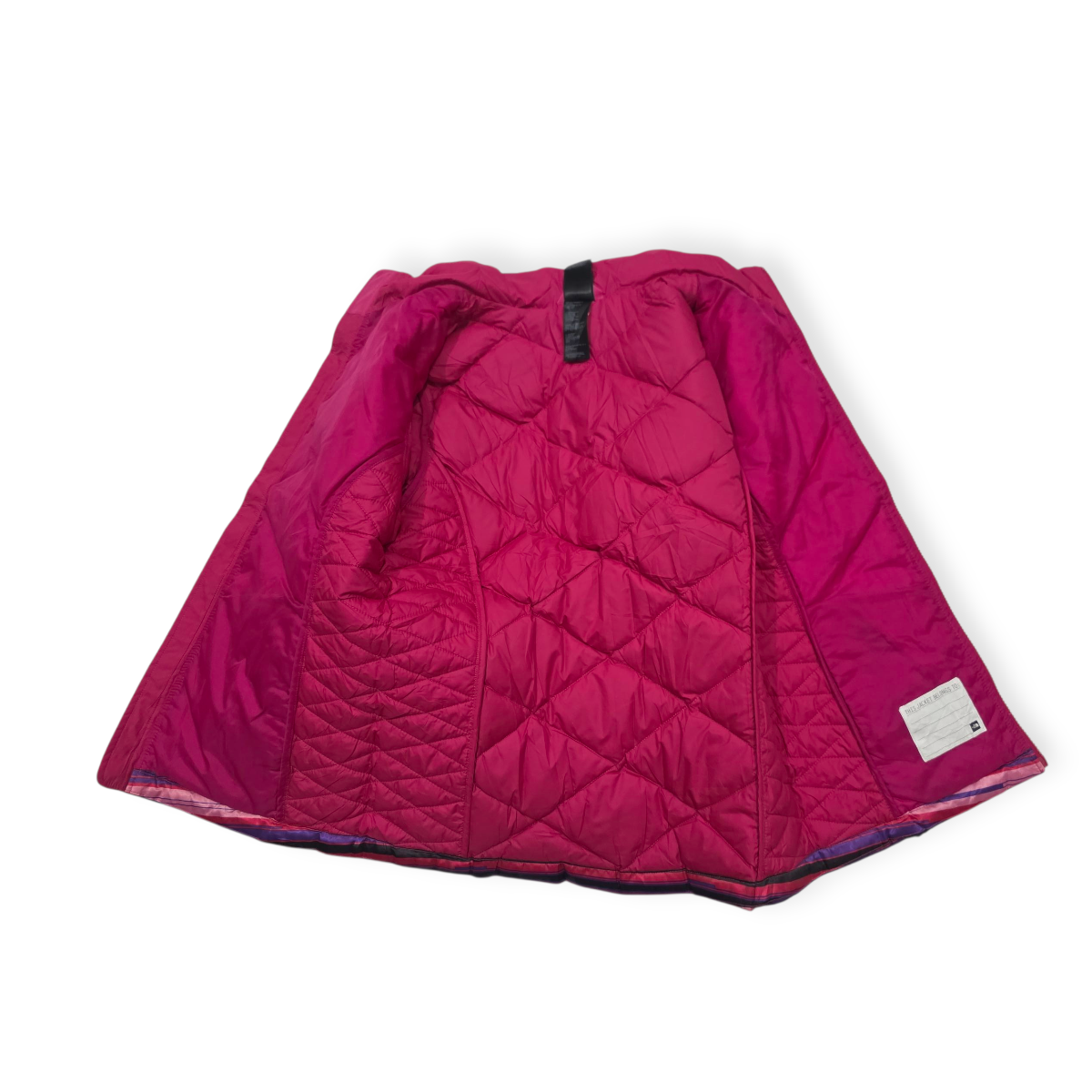 Chamarra The North Face 550 Xl Adolescente Rosa Con Negro