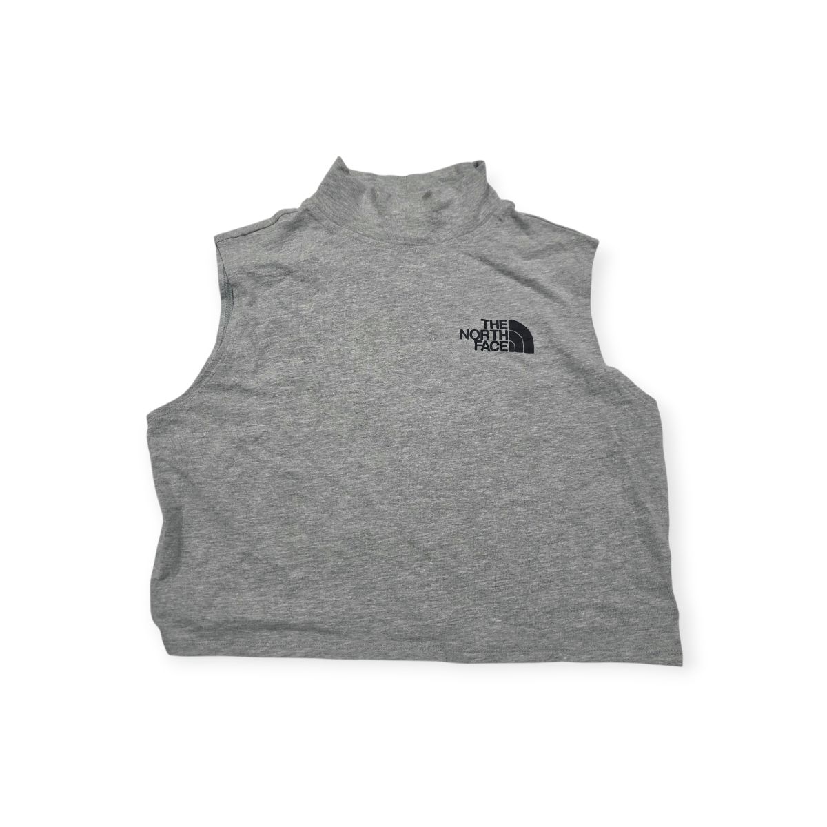 Playera Corta The North Face Mediana M Gris Sin Mangas