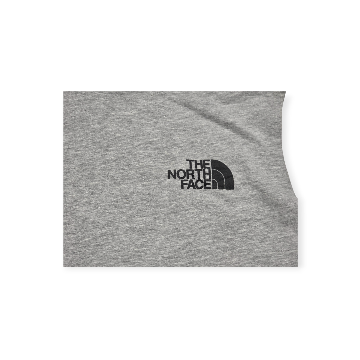Playera Corta The North Face Mediana M Gris Sin Mangas