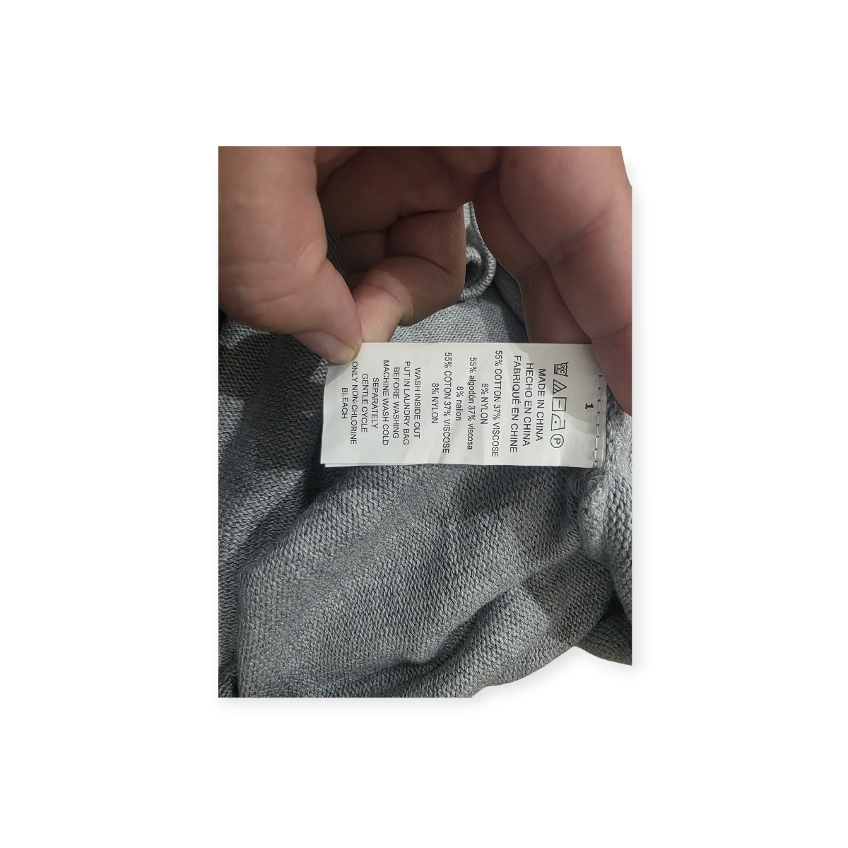 Sueter Michael Kors Grande L Gris De Mujer