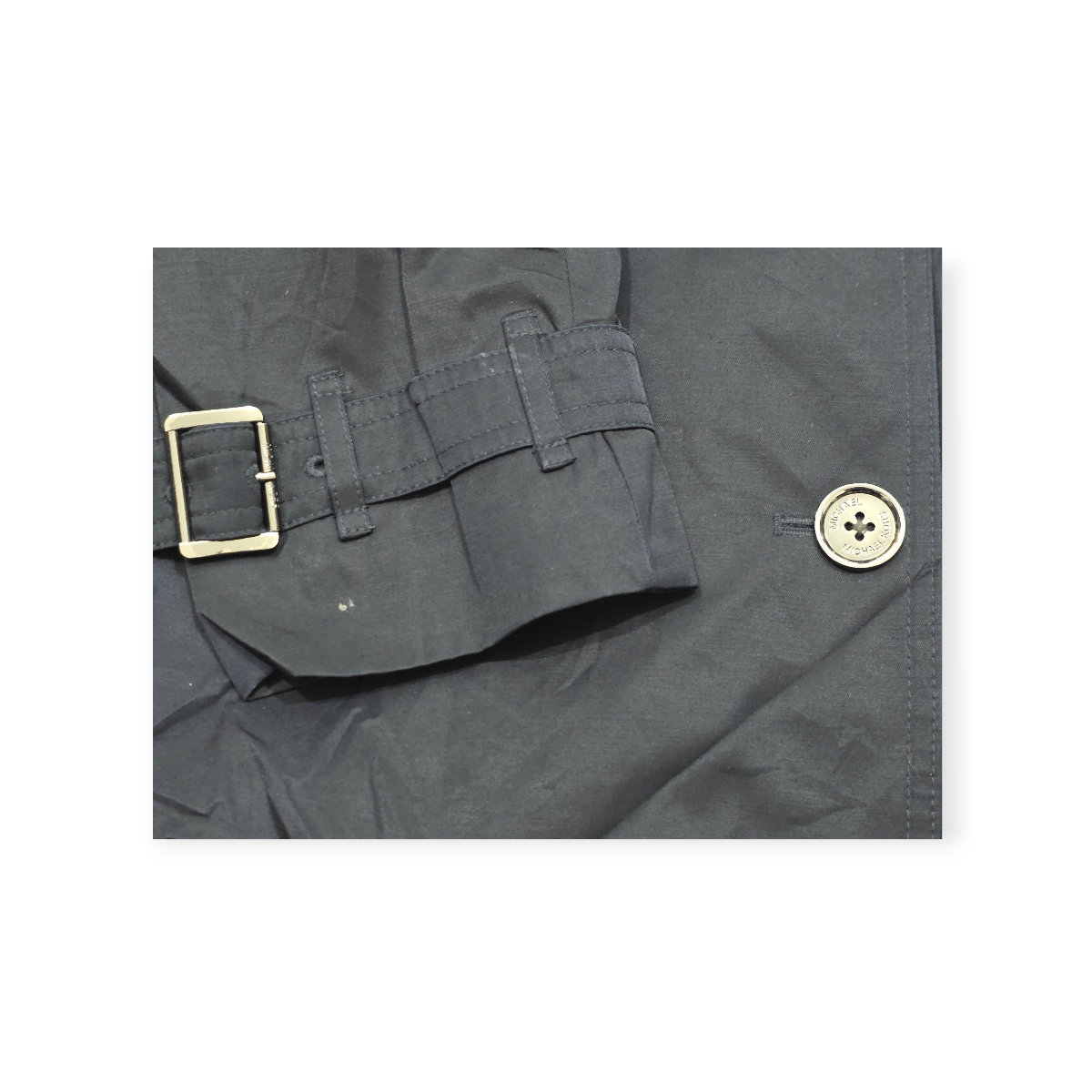 Gabardina Michael Kors Xgrande Xl Azul De Mujer