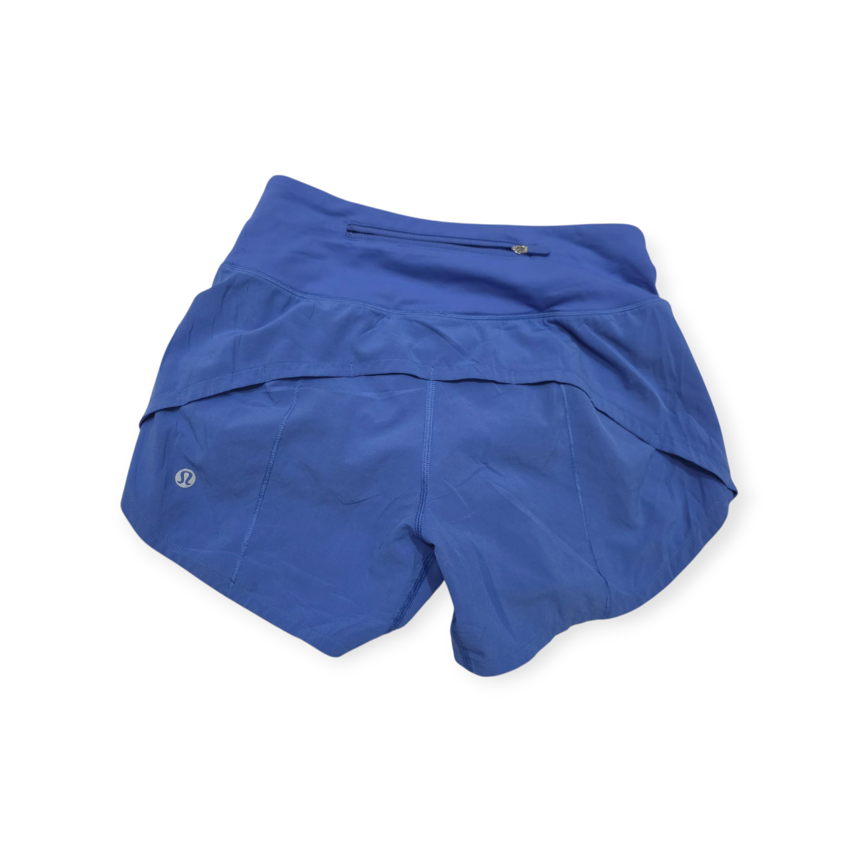 Short Lululemon Talla 0 Color Azul Celeste