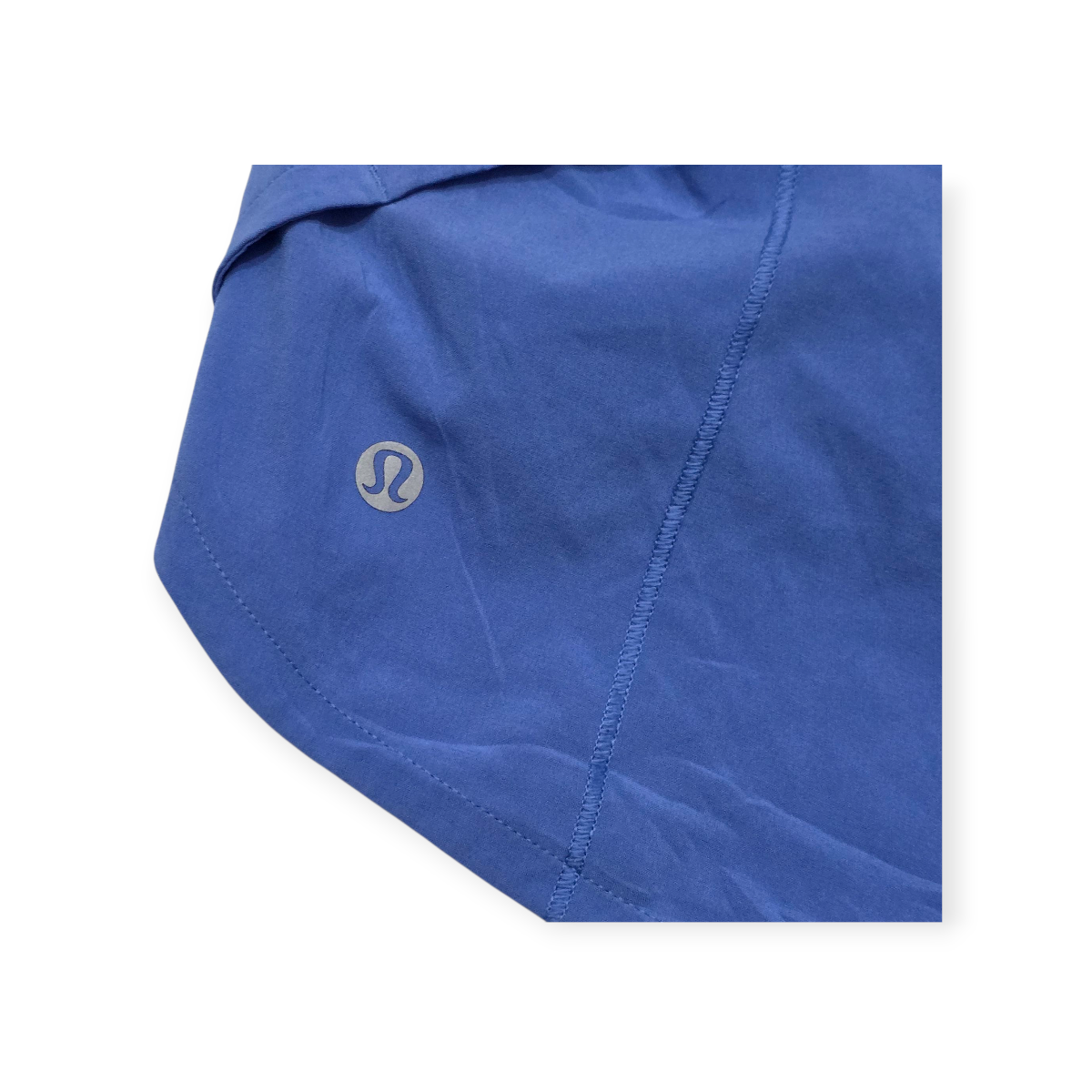 Short Lululemon Talla 0 Color Azul Celeste