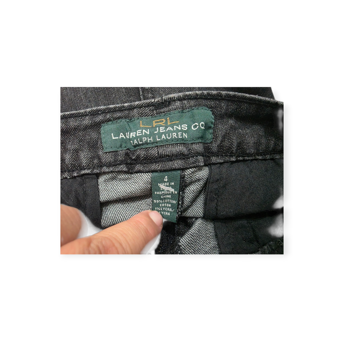 Pantalon Ralph Lauren Talla 4 De Mezclilla