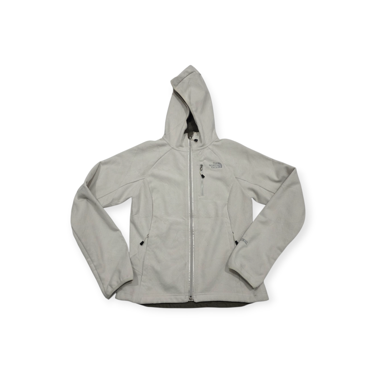 Chamarra The North Face Chico S Beige Windwall De Mujer