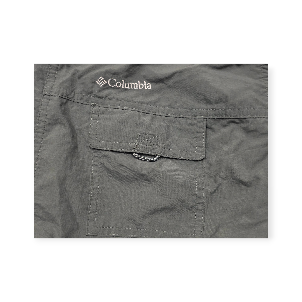 Pantalon Columbia Talla 6 Longadvaced Repellency Color Gris