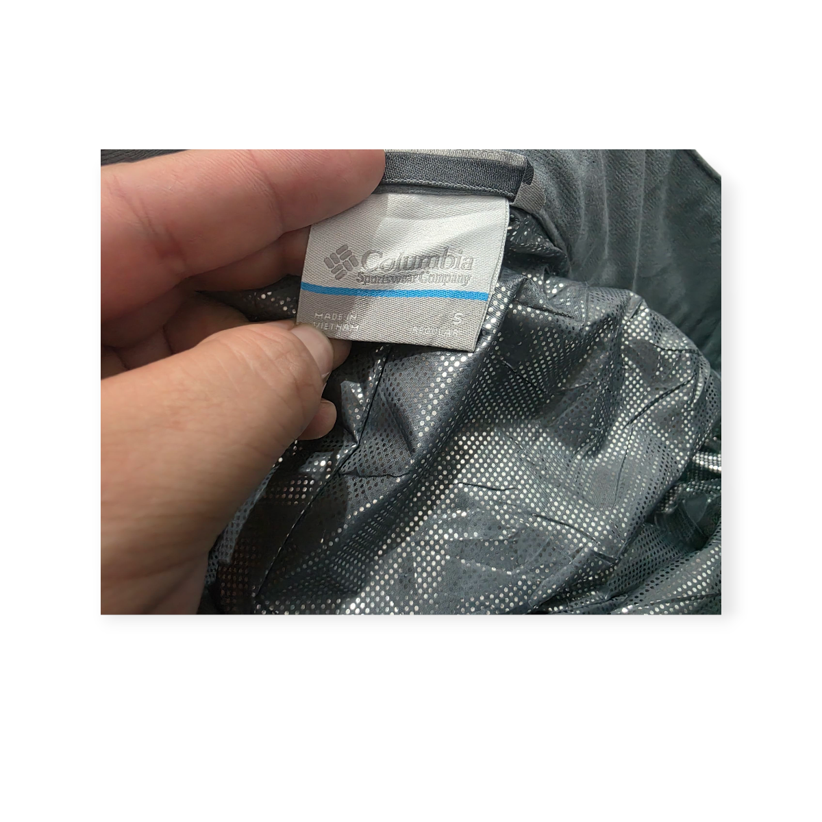 Pantalon Impermeable Columbia De Mujer Chico S Color Gris