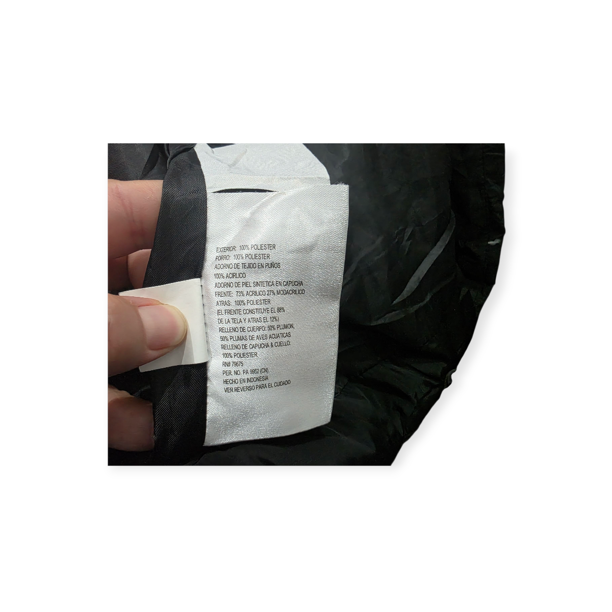 Chamarra Cazadora The North Face Color Negro Chica Petite