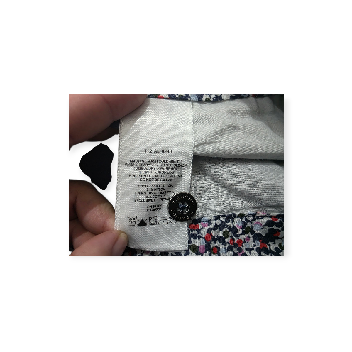 Pantalon Columbia De Mujer Color Azul Talla 8