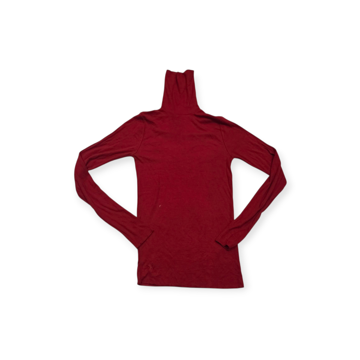 Playera Turtle Neck Ralph Lauren Chico S Rojo De Mujer