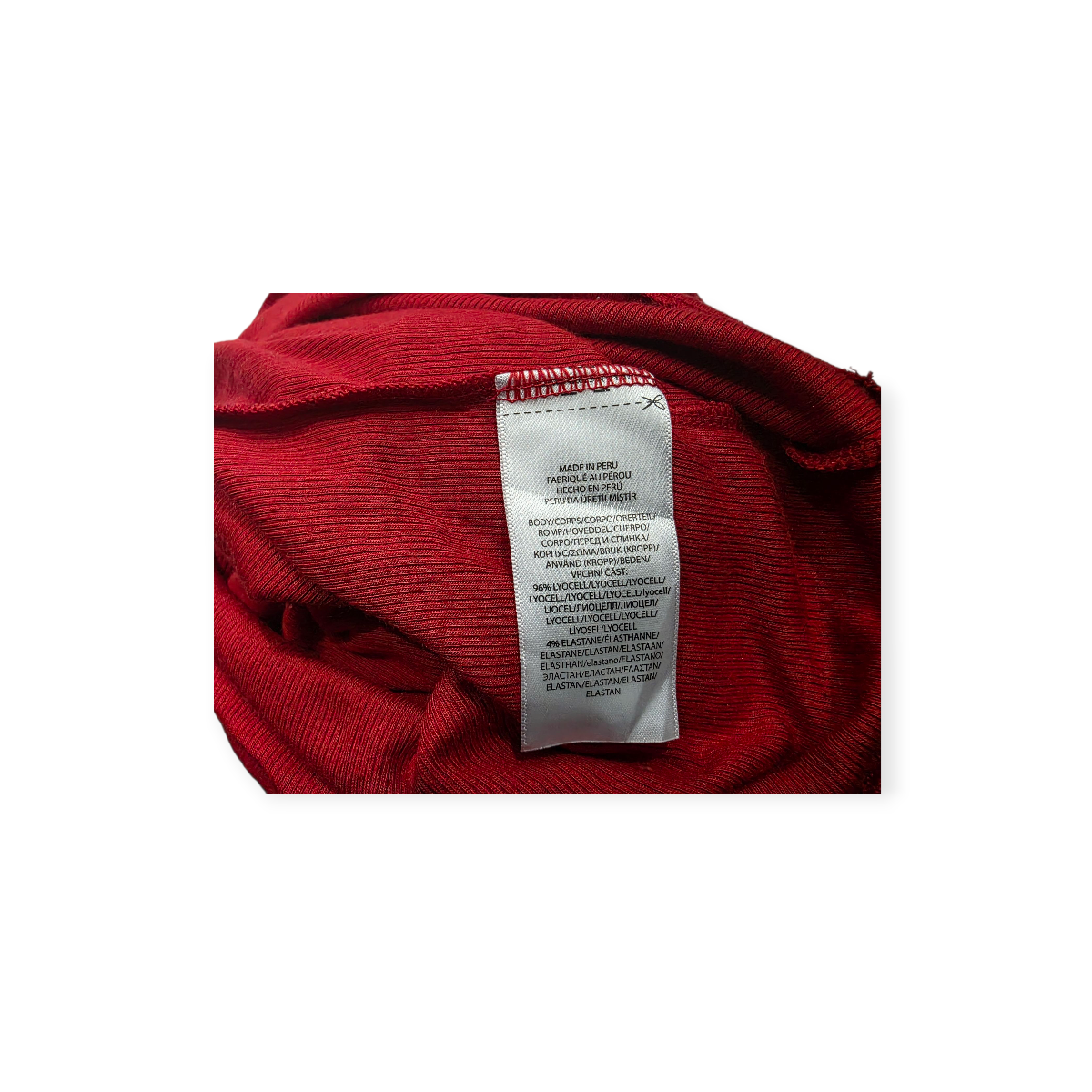 Playera Turtle Neck Ralph Lauren Chico S Rojo De Mujer