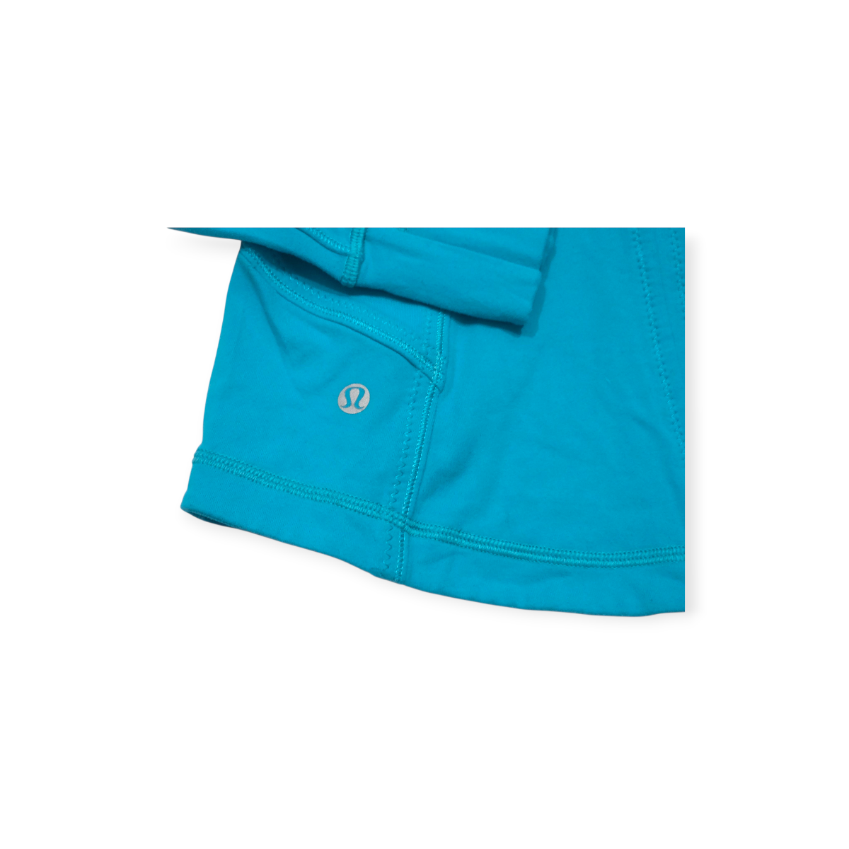 Chamarra Ligera Lululemon Azul Con Rosa Talla 4