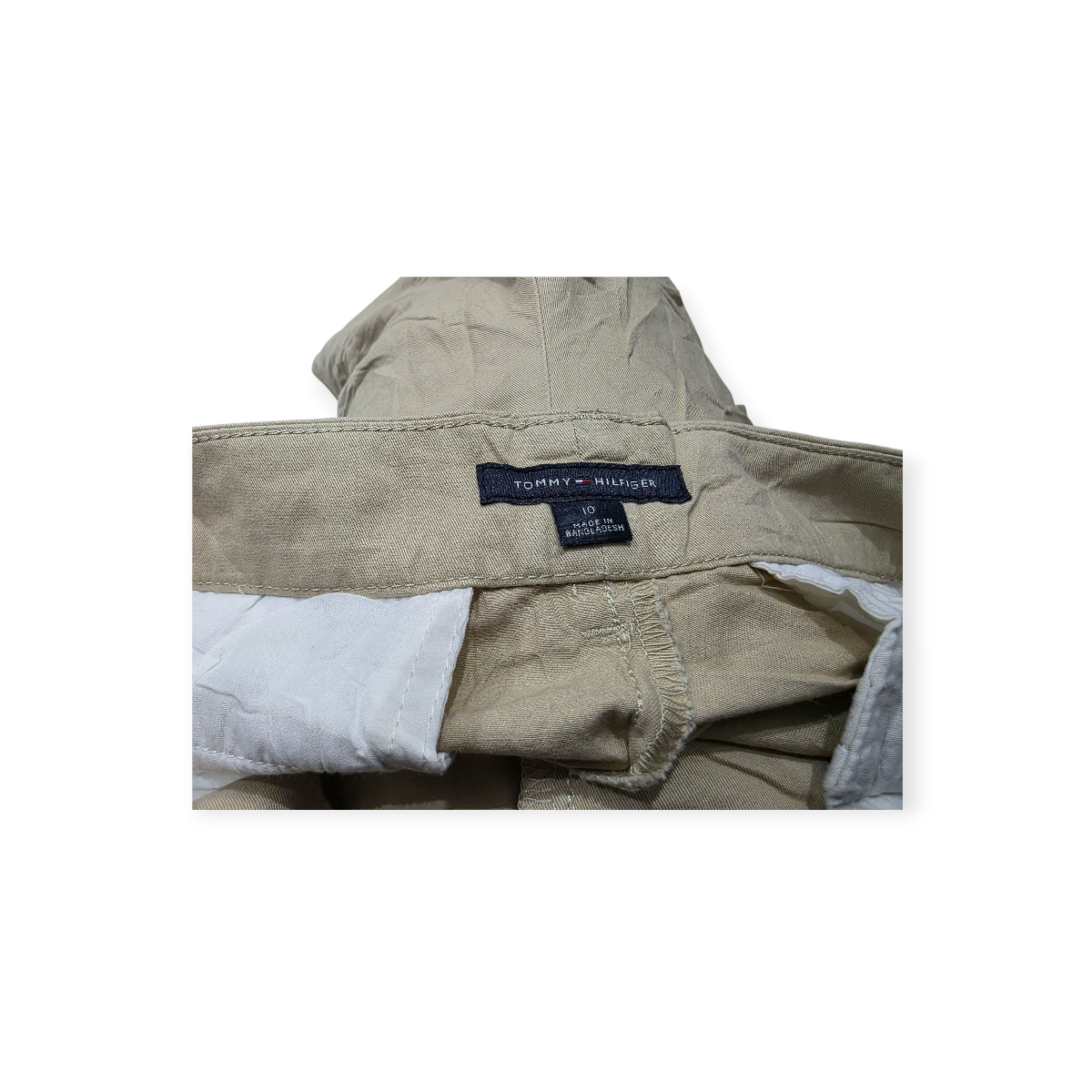 Short Tommy Hilfiger Cafe Talla 10 Color Cafe