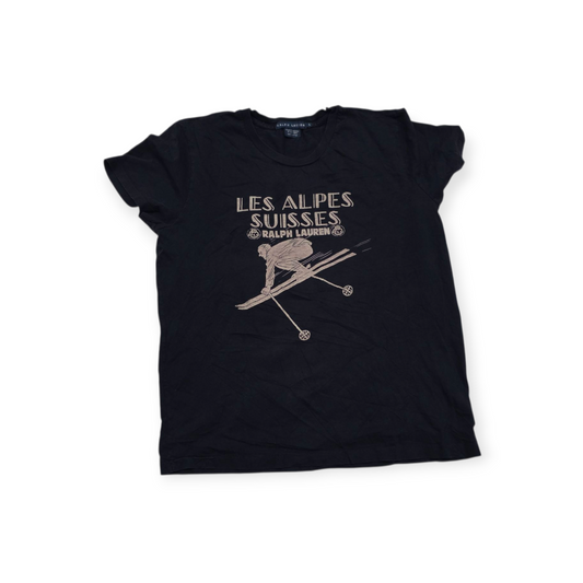Playera Ralph Lauren De Mujer Azul Grande L