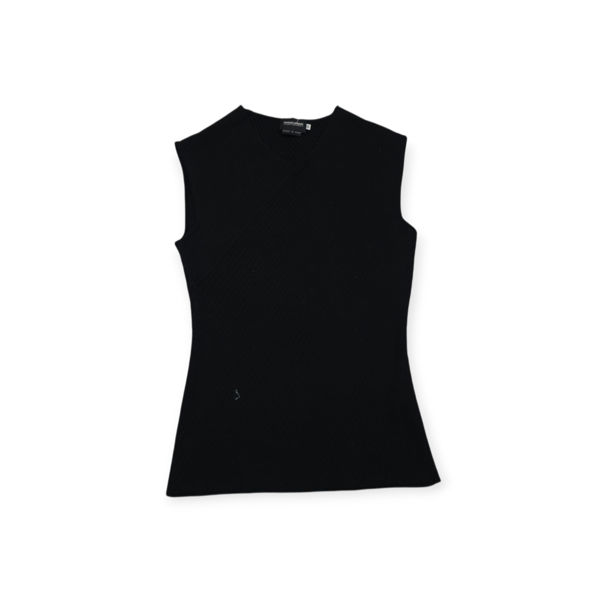Blusa Giorgio Armani Color Negro De Mujer Talla 46