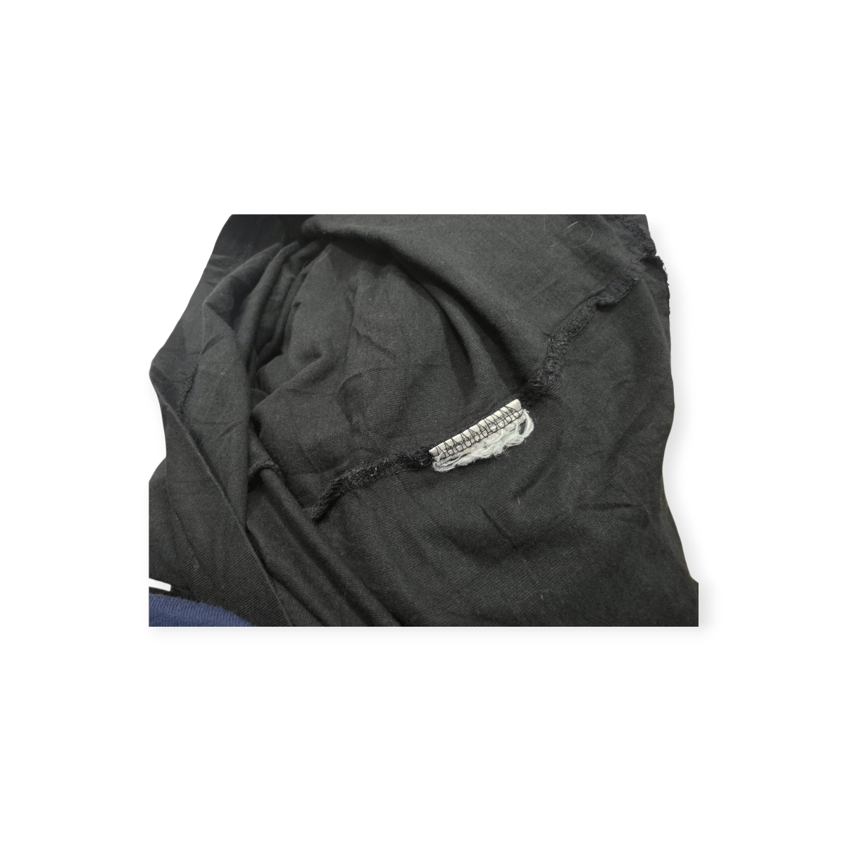 Playera Polo Ralph Lauren Negra Con Pony Blanco Mediana