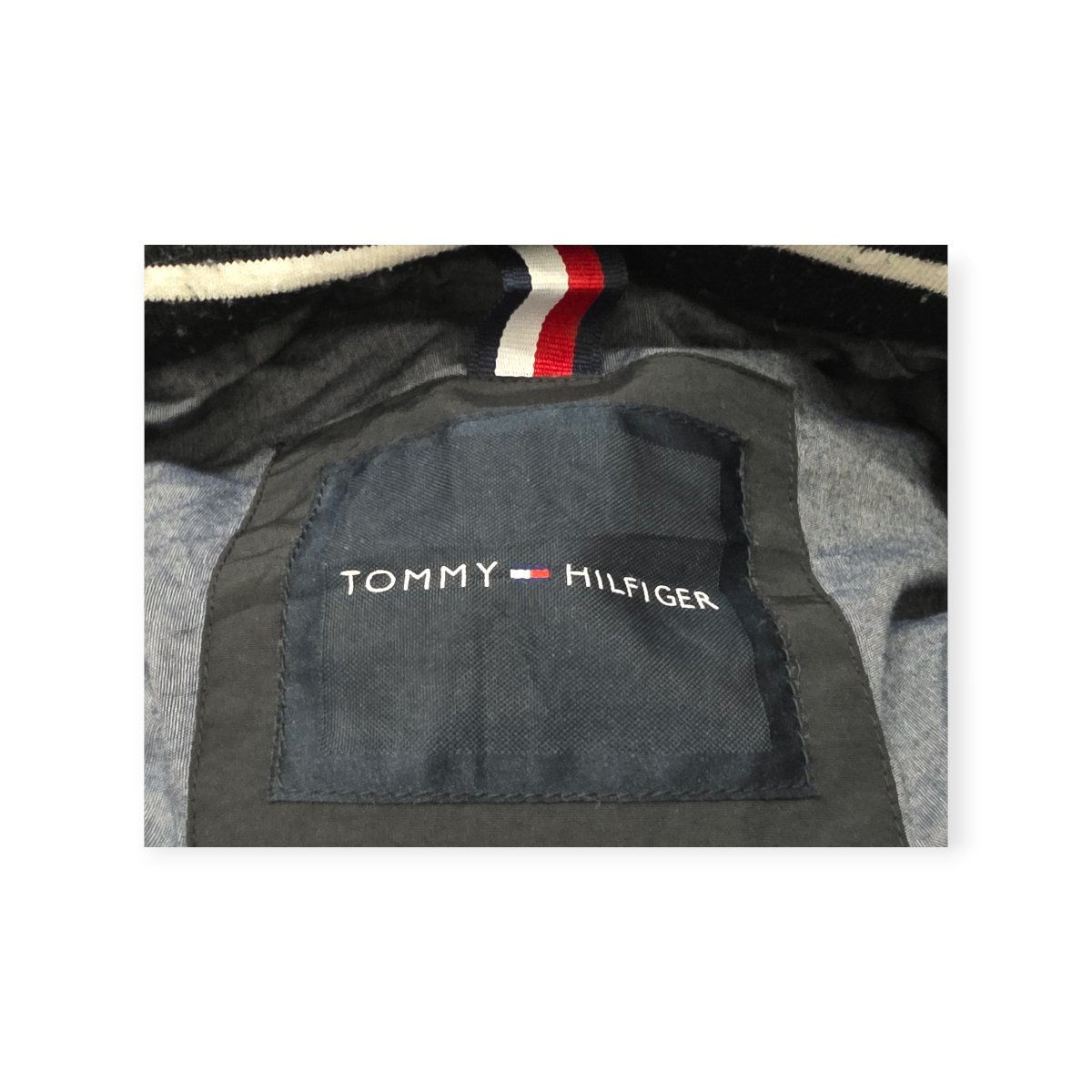 Chamarra Tommy Hilfiger Negra De Mujer Talla Extra Grande