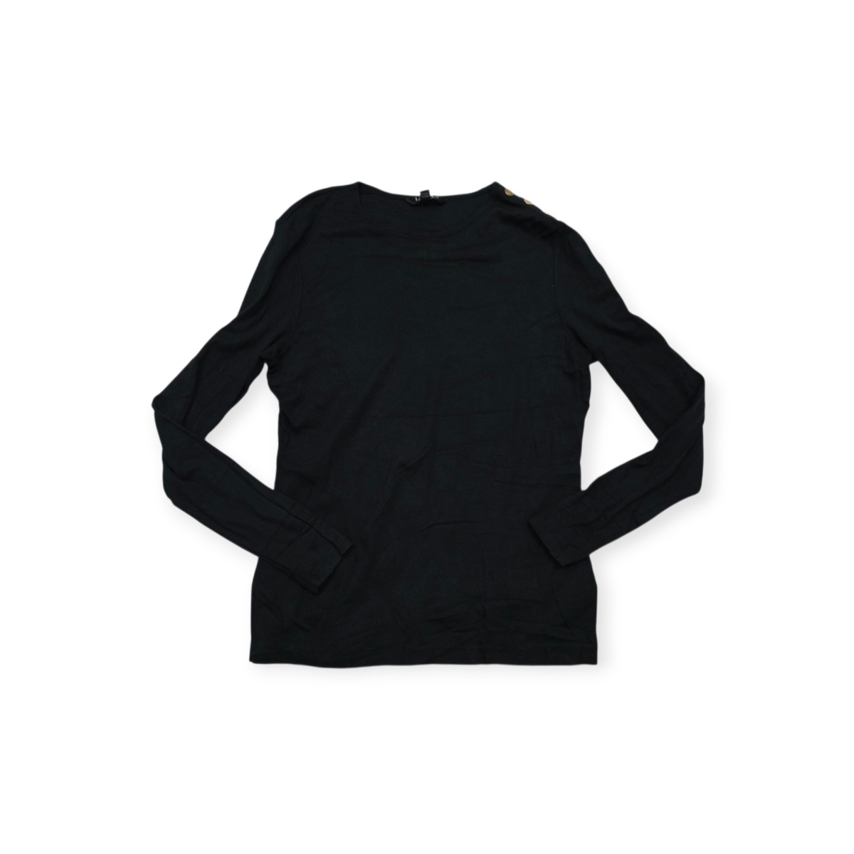 Playera Ralph Lauren Xgrande Xl Color Negro Manga Larga