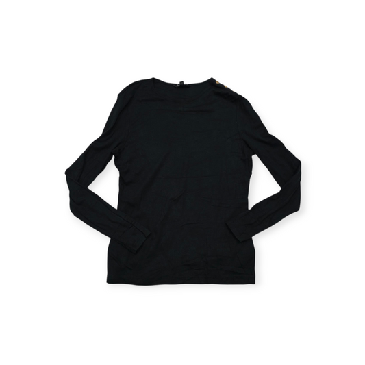 Playera Ralph Lauren Xgrande Xl Color Negro Manga Larga