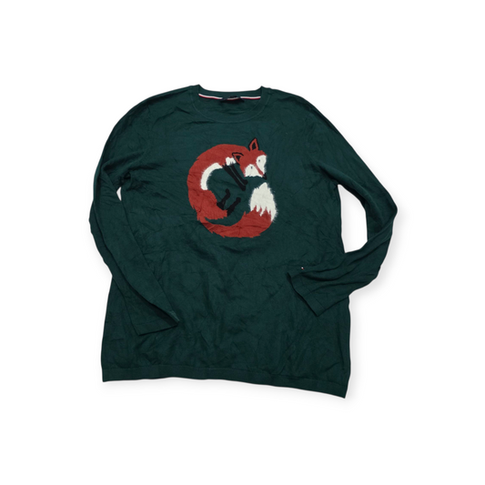 Sueter Tommy Hilfiger Xgrande Xl Verde De Mujer