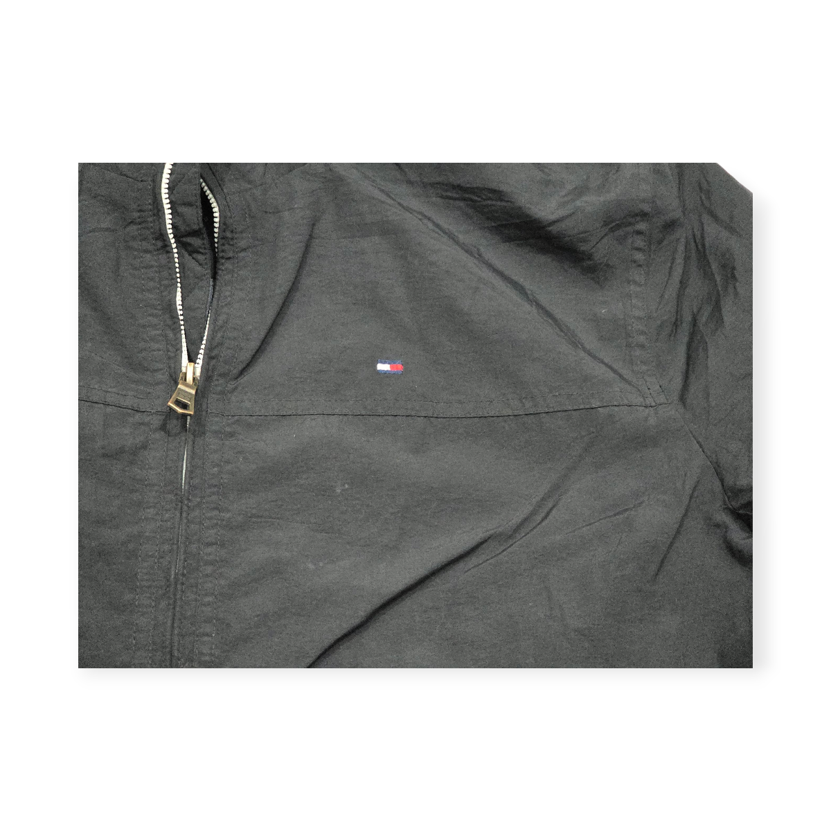 Chamarra Tommy Hilfiger Negra De Mujer Talla Extra Grande