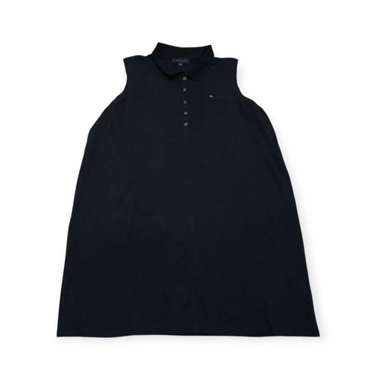 Vestido Tommy Hilfiger Tall 2xl Sin Mangas Azul Marino