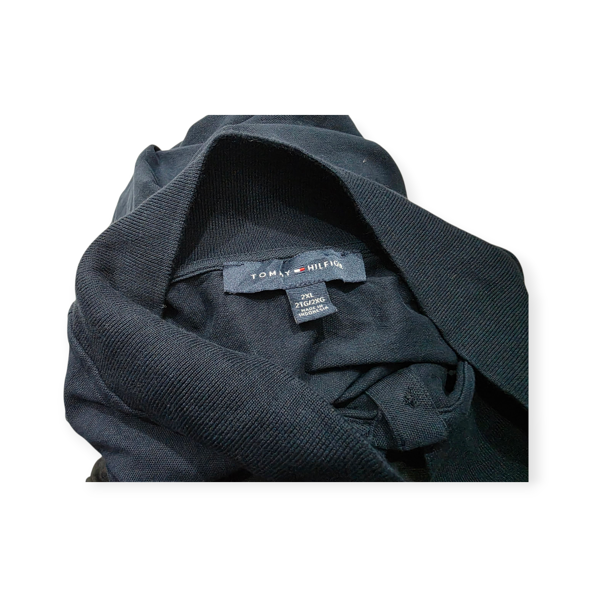 Vestido Tommy Hilfiger Tall 2xl Sin Mangas Azul Marino