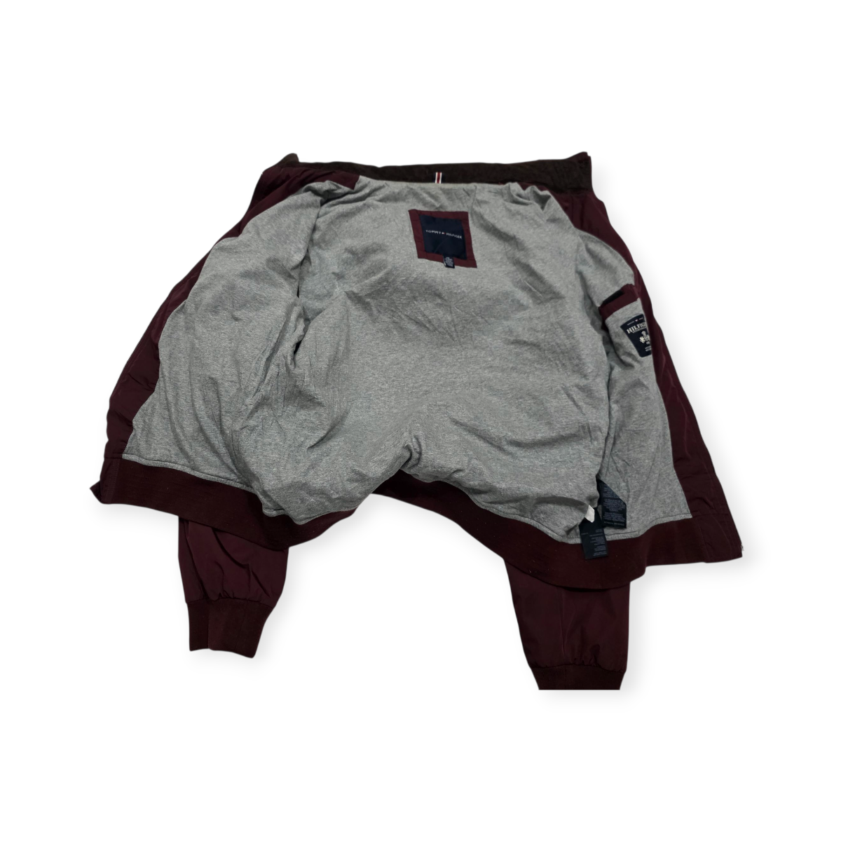 Chamarra Tommy Hilfiger Xxl Color Vino