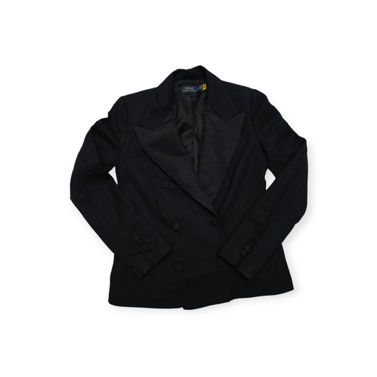 Blazer Polo Ralph Lauren Color Negro De Mujer Talla 0