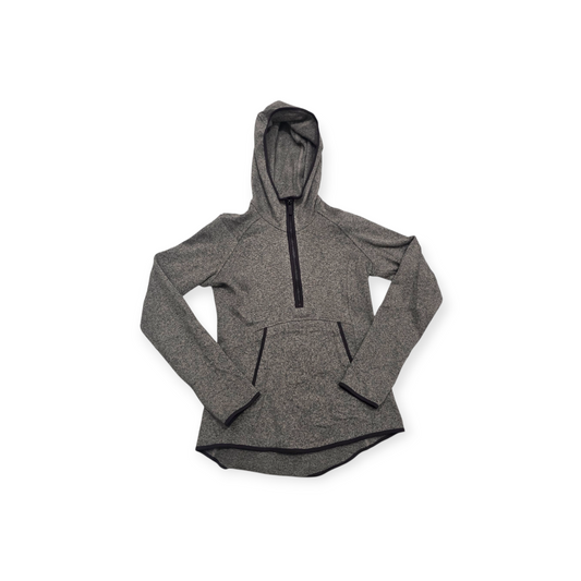 Chamarra Medio Cierre Lululemon De Mujer Cafe Con Morado