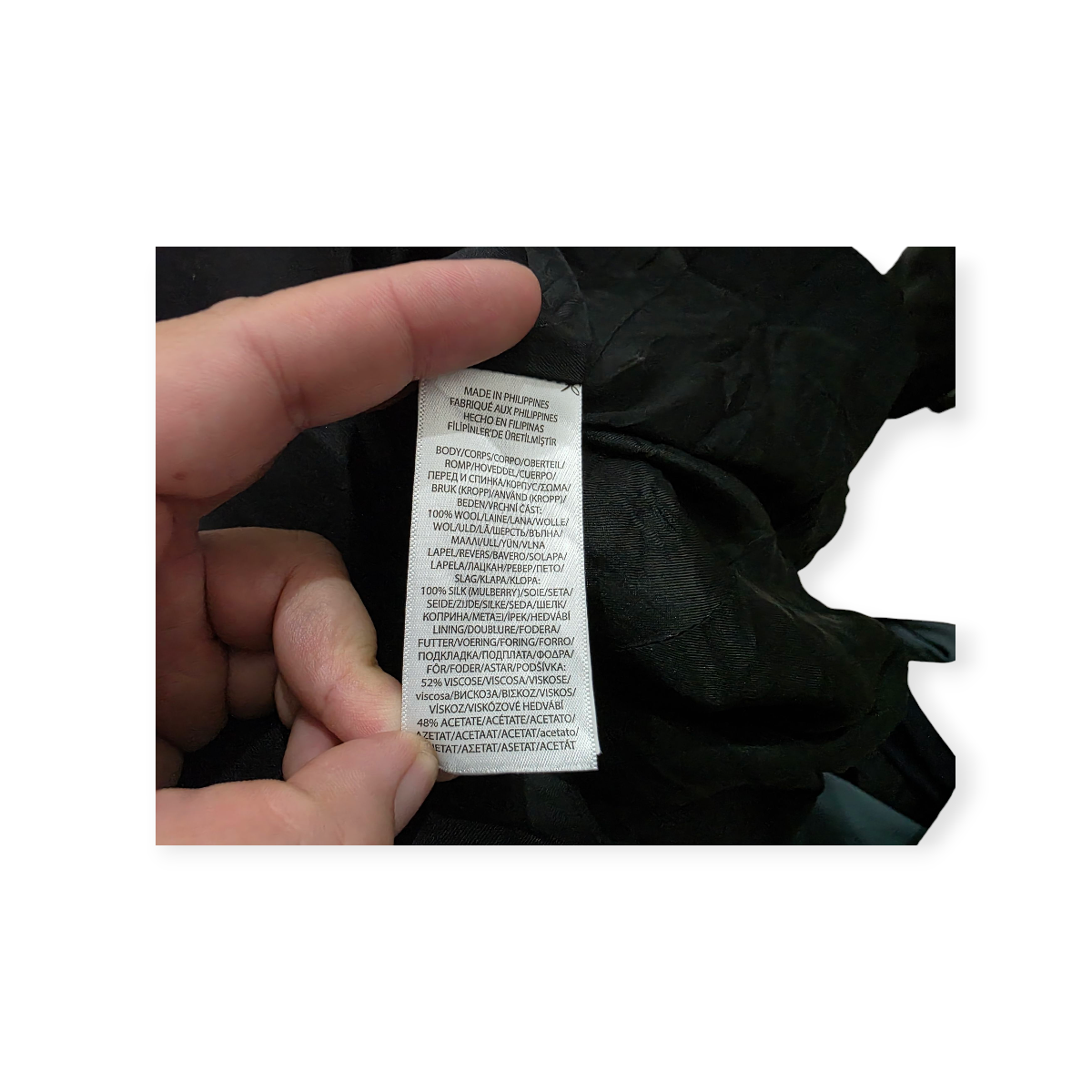 Blazer Polo Ralph Lauren Color Negro De Mujer Talla 0