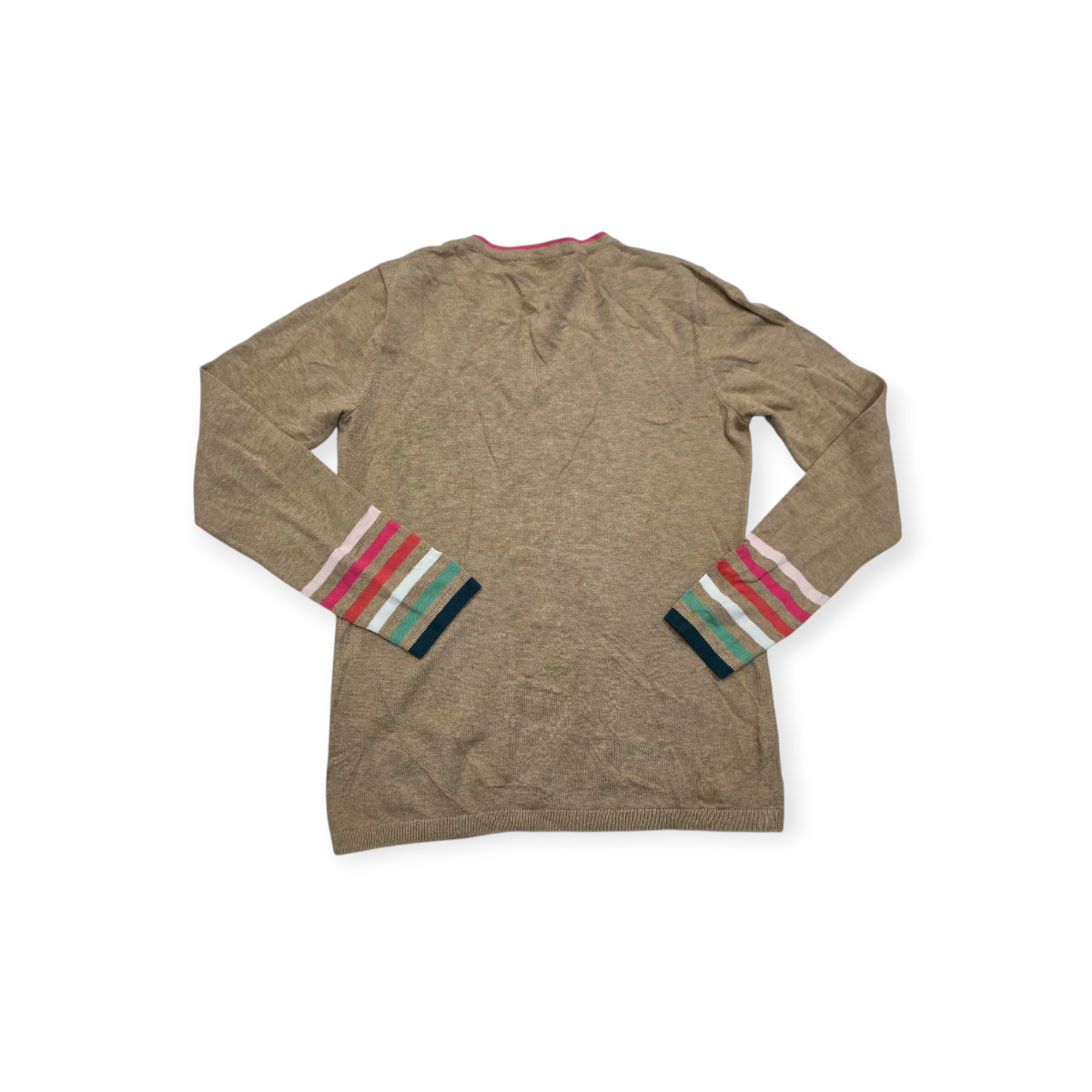 Sueter Tommy Hilfiger Cafe Con Rosa Extra Chico