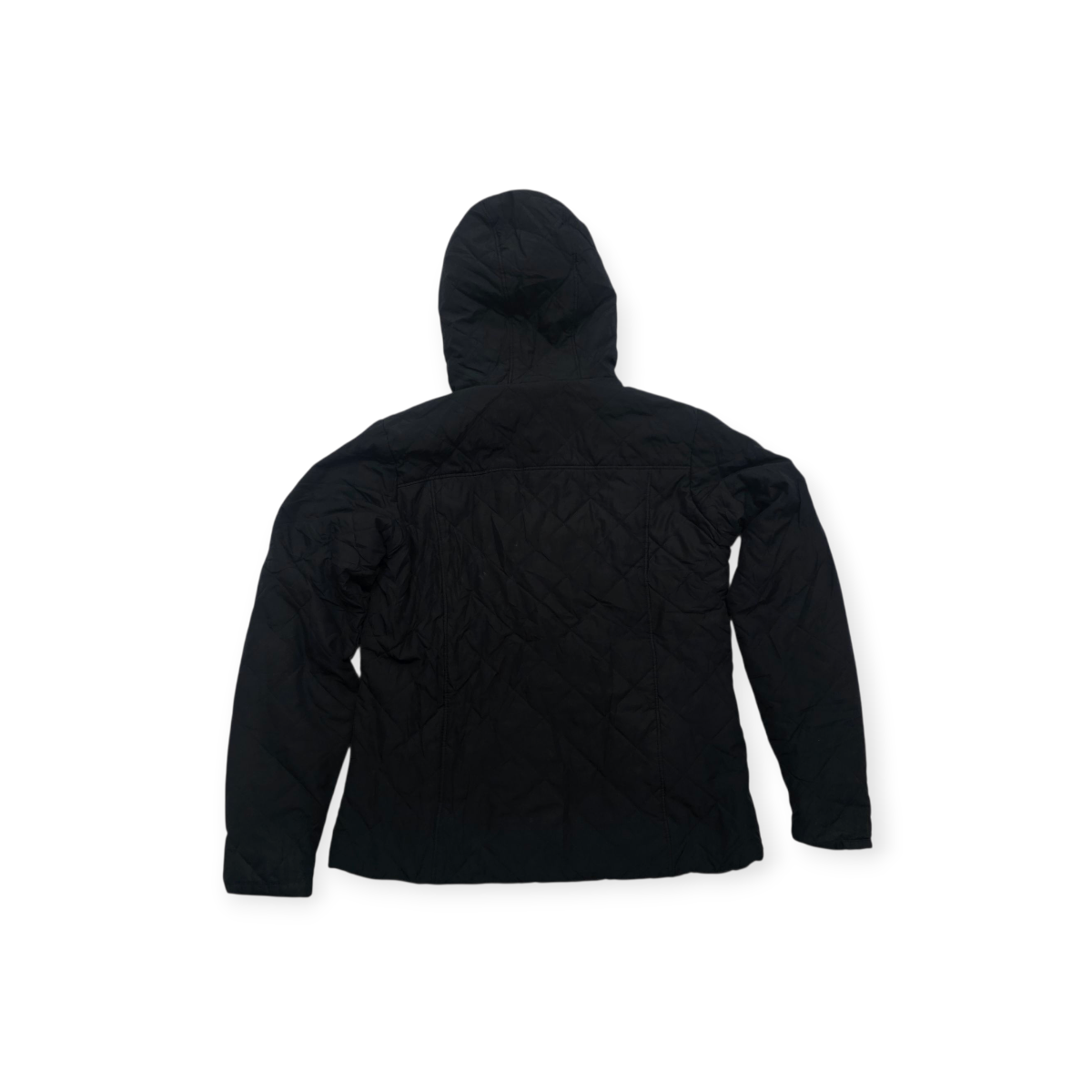 Chamarra Columbia Exterior Acolchado, Interior Peluche Negro