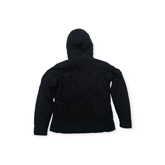 Chamarra Columbia Exterior Acolchado, Interior Peluche Negro