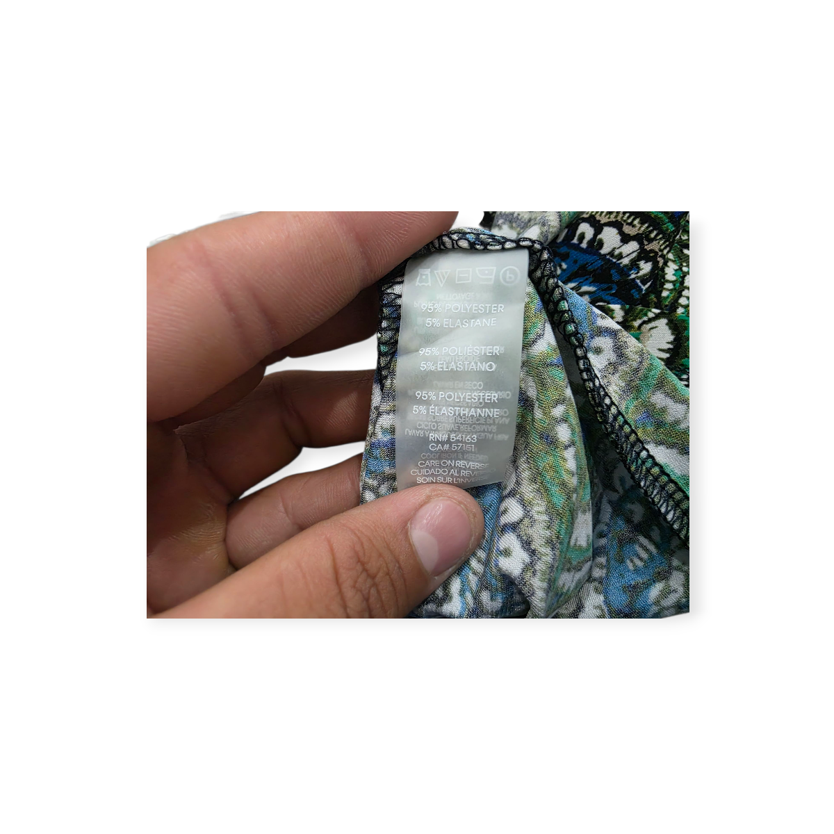 Vestido Tommy Hilfiger Talla 8 Sin Mangas Azul Con Verde