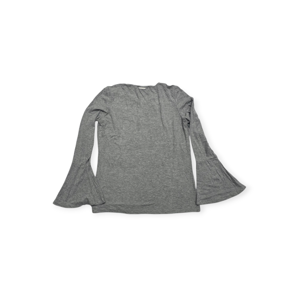 Blusa Michael Kors Mediana M Manga Larga Amplia Color Gris