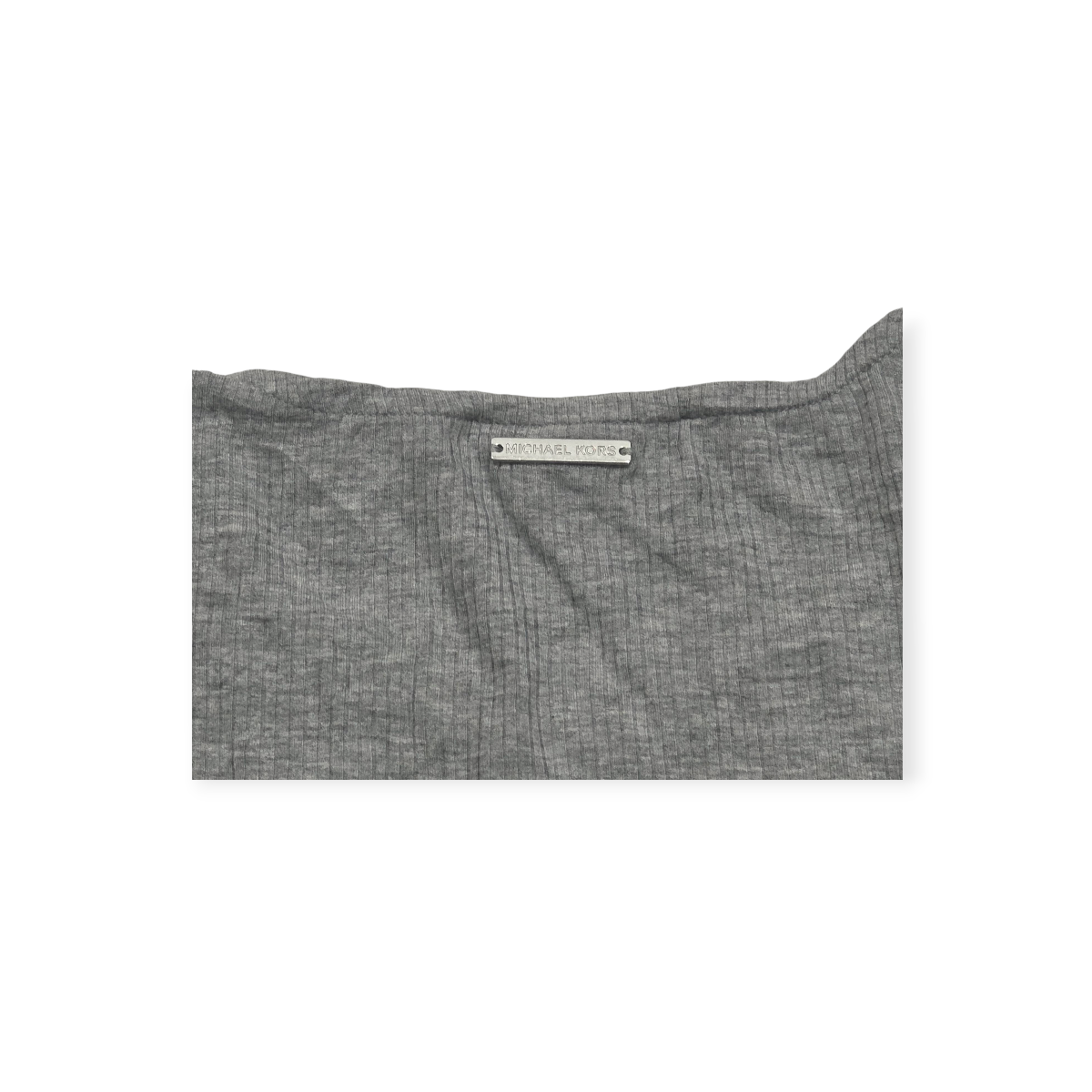 Blusa Michael Kors Mediana M Manga Larga Amplia Color Gris