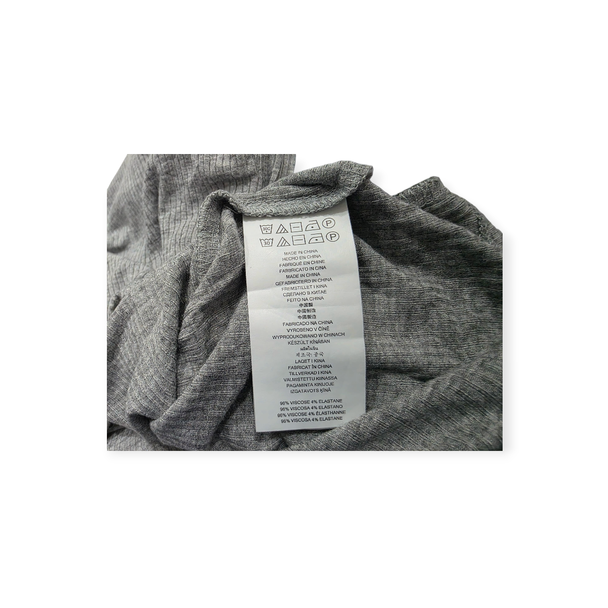 Blusa Michael Kors Mediana M Manga Larga Amplia Color Gris