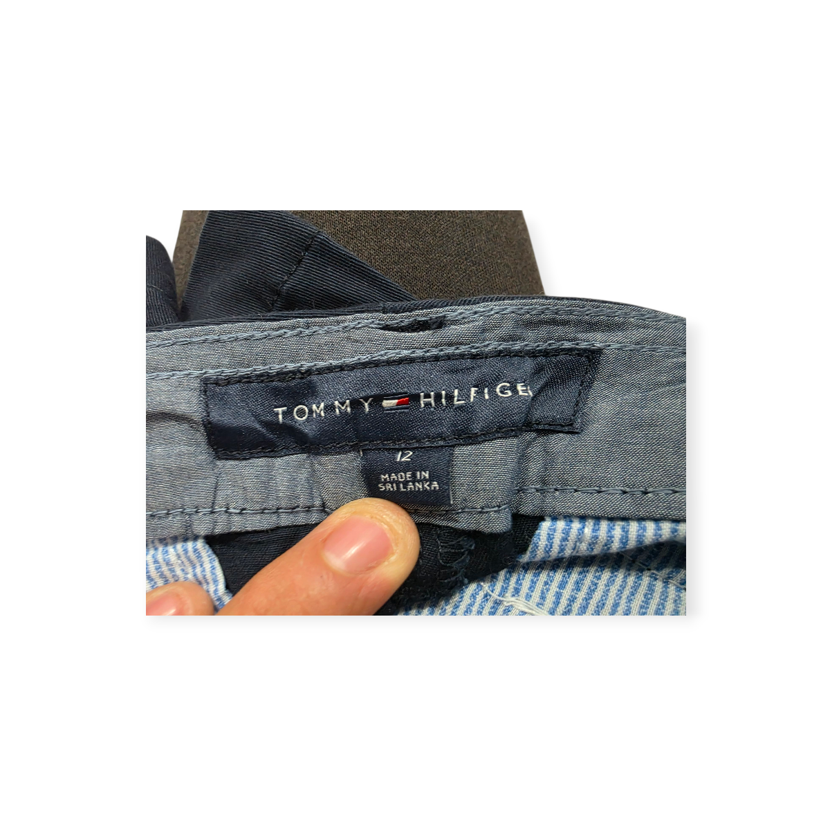 Bermuda Tommy Hilfiger Talla 12 Azul