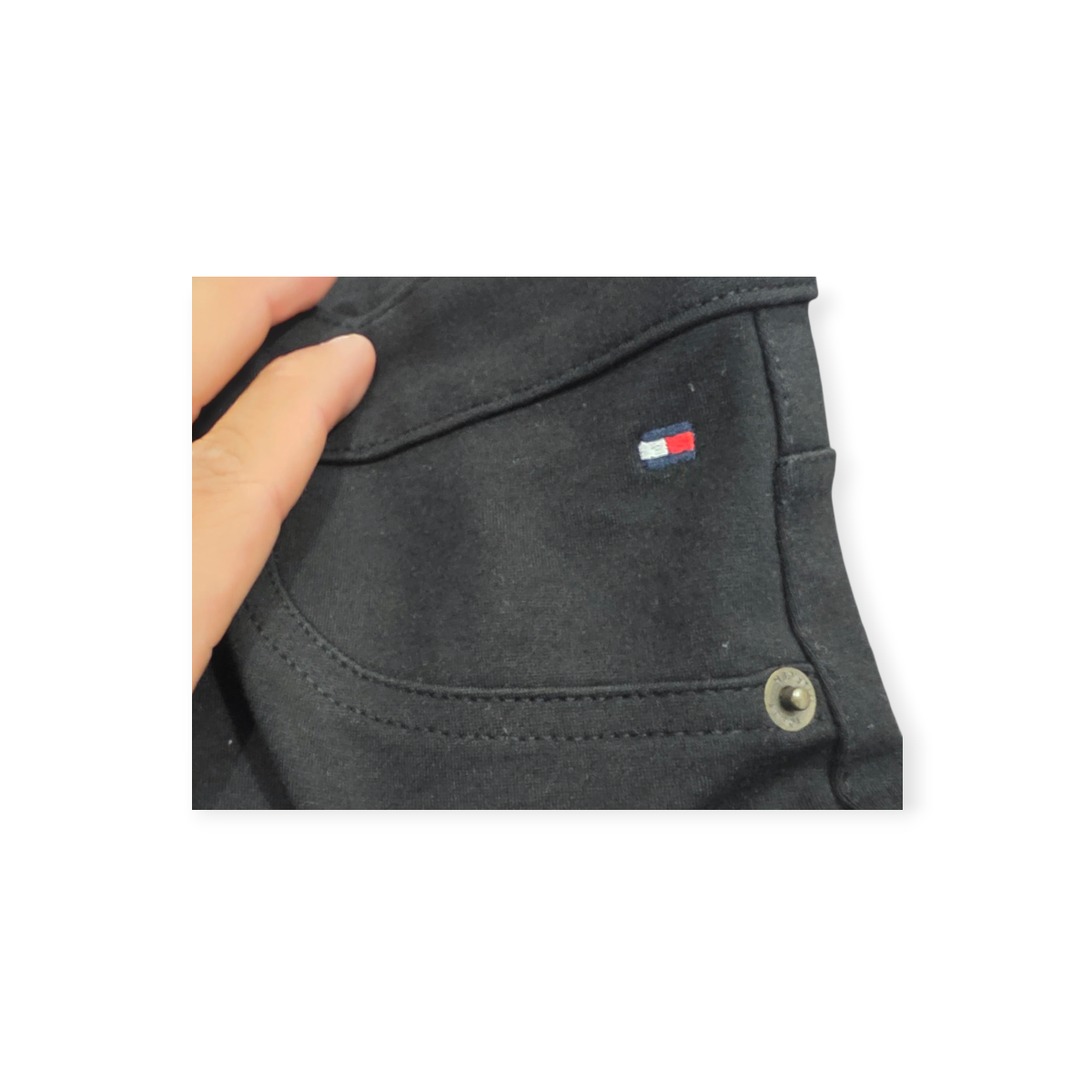 Pantalon Tommy Hilfiger Negra Talla 10